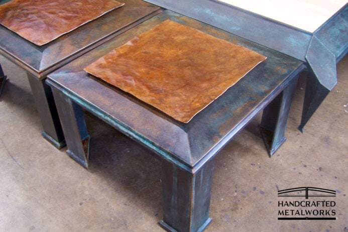 Custom Furniture metal table