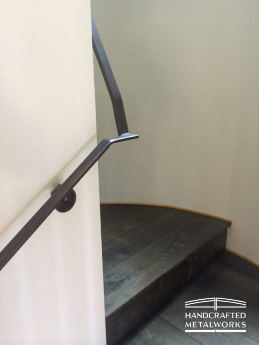 Interior custom handrail