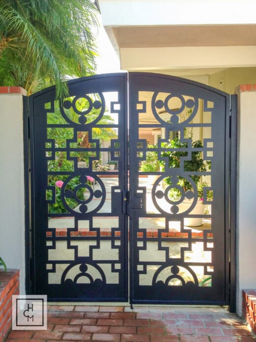 Custom gates modern gate