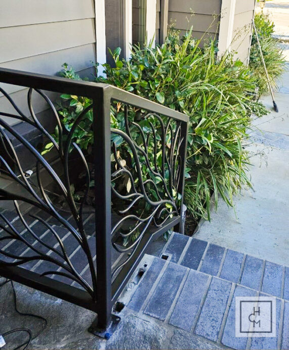 Custom handrails exterior