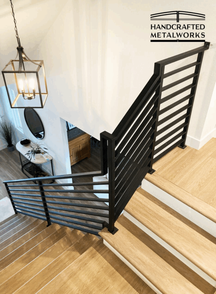 interior metal stair railing