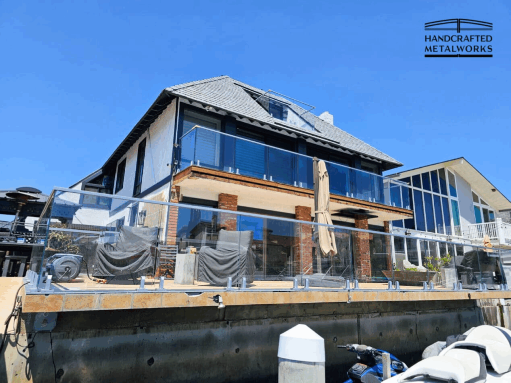 glass railings for balcony