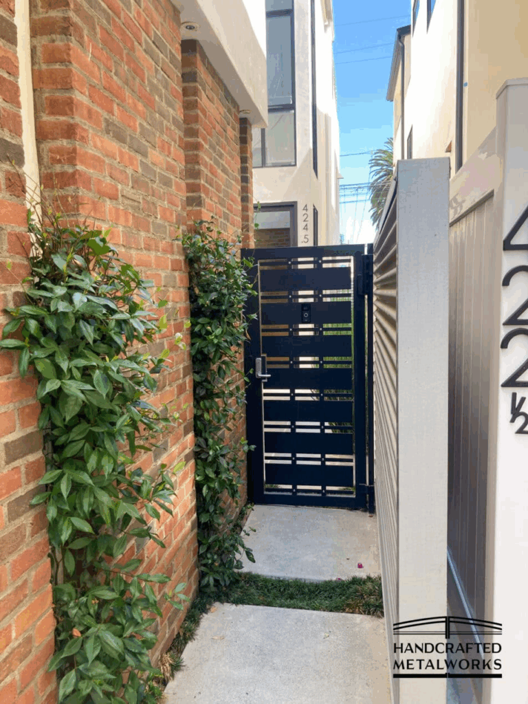 custom metal fence gates