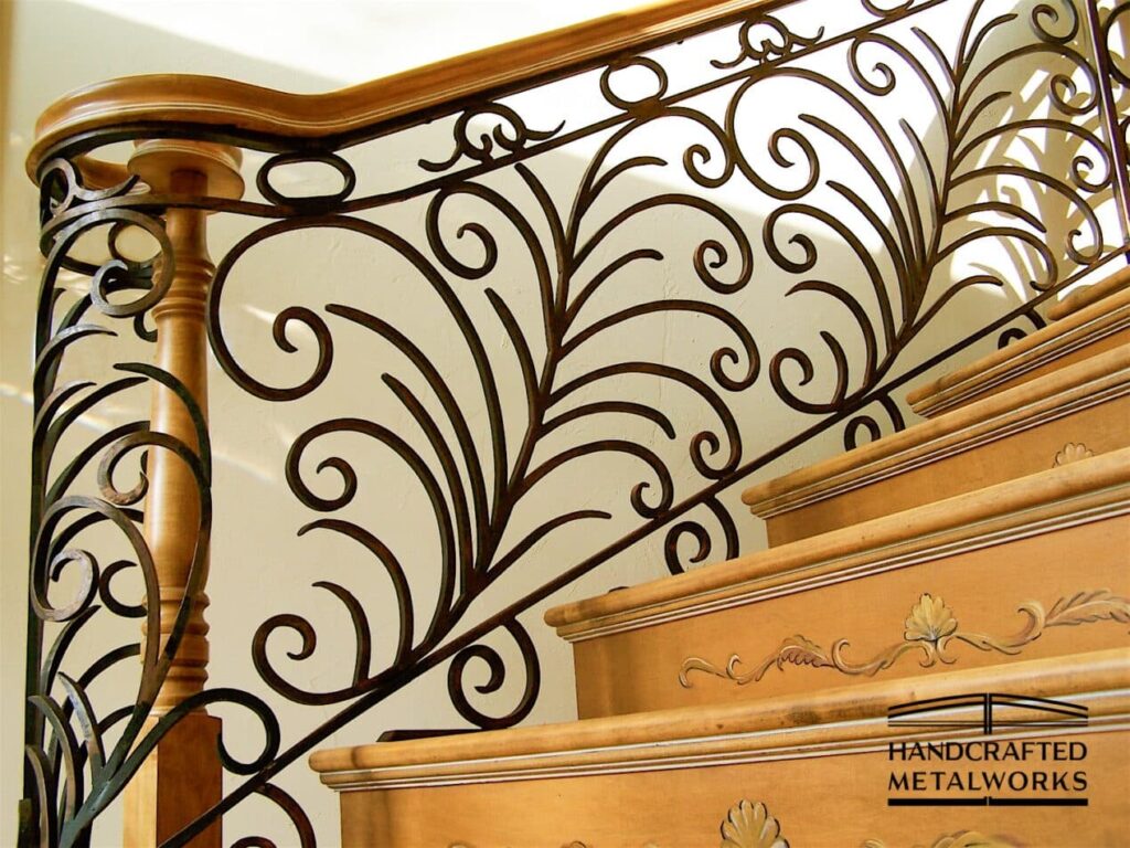 ornamental iron railings - Hand Crafted Metalworks