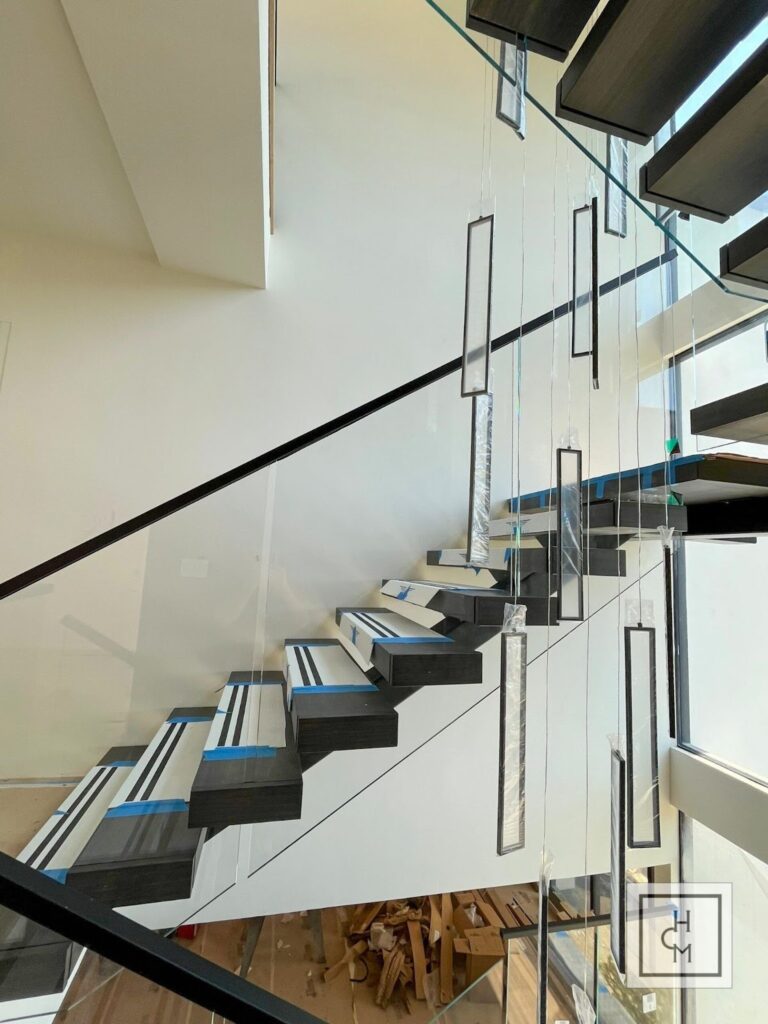 custom stair rail - Hand Crafted Metalwork