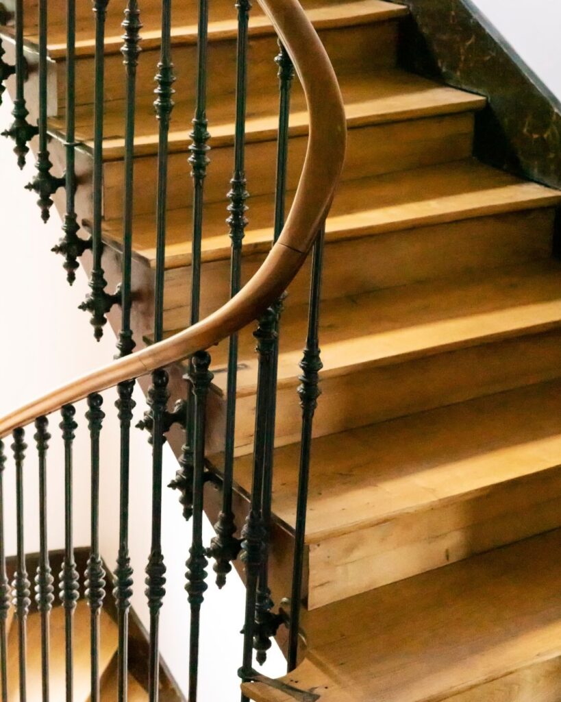 custom metal stair railing - Hand Crafted Metalwork