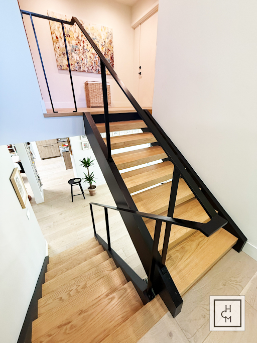 Stair Railing Fabrication - Hand Crafted Metalwork