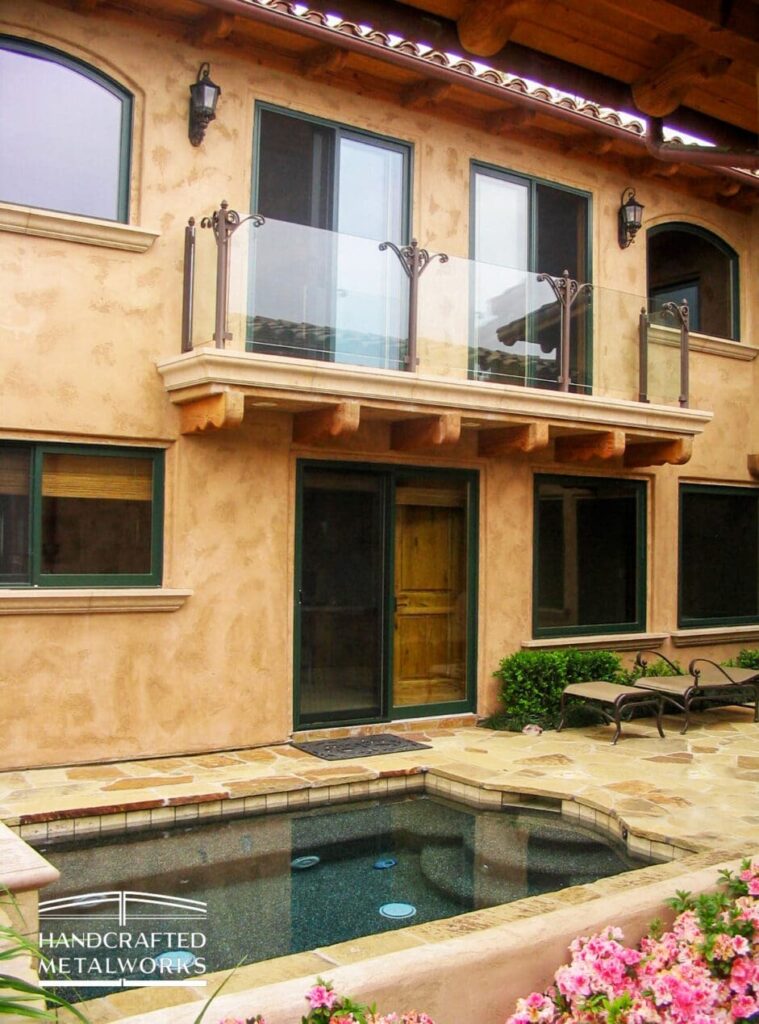 custom balcony railing