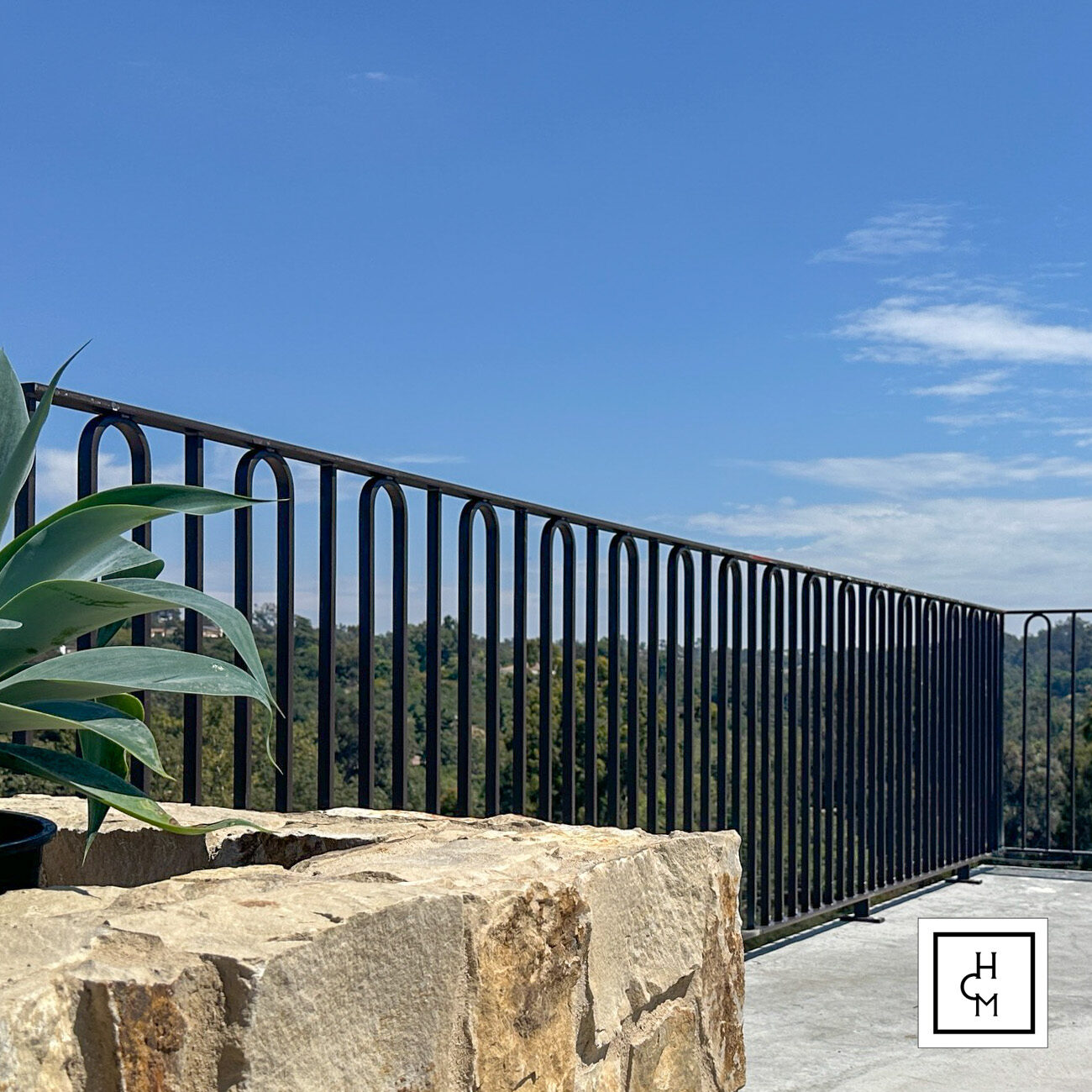 Residential Metalworks custom balcony